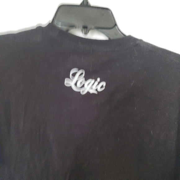 Black Tshirt with Logic mugshot - Picture 4 of 5